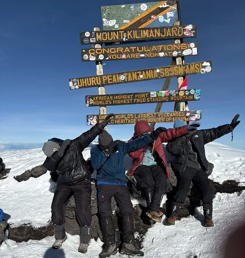 Barranco Wall on the Machame Route